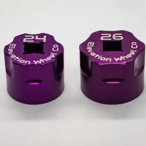 Purple suspension sockets